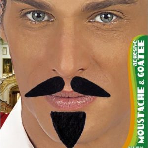 Baffi e pizzetto diplomatico adesivi – n