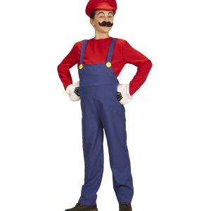 Costume da super idraulico Mario