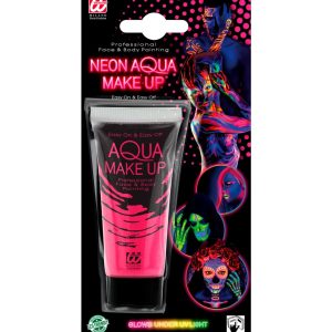 Acqua make-up rosa fluorescente