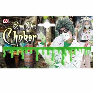 Girocollo goccie di slime verde