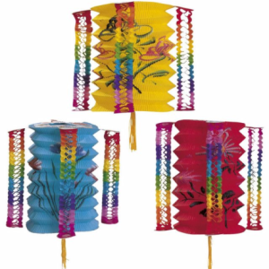 2 lanterne grandi h 20 cm