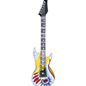 Chitarra gonfiabile funky con tracolla 1