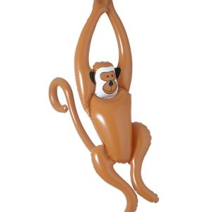 Scimmia dondolante gonfiabile 90cm