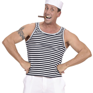 Canotta marinaio rigata