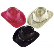 Cappello cowboy glitter