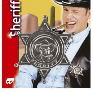 Stella sceriffo in metallo