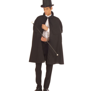 Mantello con pellegrina nero