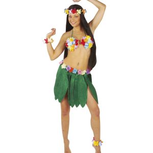 Gonna hawaiana in foglie di banano