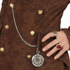 Ciondolo da taschino medaglione pirata