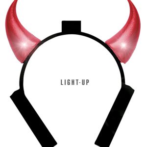 Corna diavolo luminose