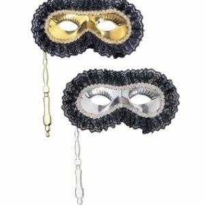 Domino rialto con pizzo e bastoncino