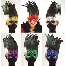 Maschere paris in paillette