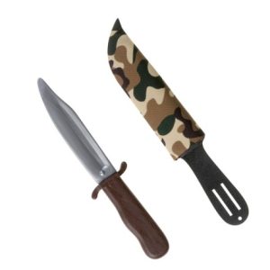 Pugnale con fodero mimetico