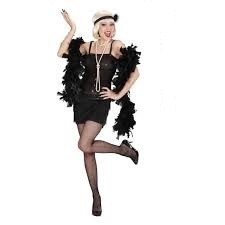 Vestito charleston nero