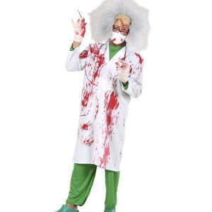 Vestito da dottore sanguinoso camice