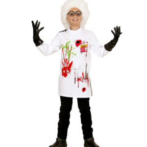 Vestito da scienziato pazzo