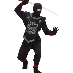 Costume da ninja nero