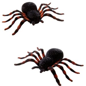 Ragni floccati 10 cm set da 2