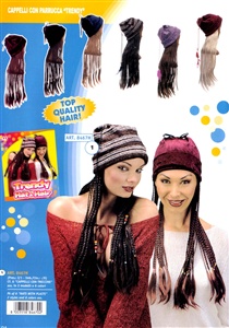 Parrucca con treccine