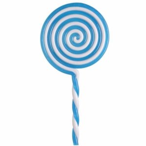 Lecca lecca 22 cm – blu clown