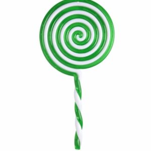 Lecca lecca 22 cm – verde clown