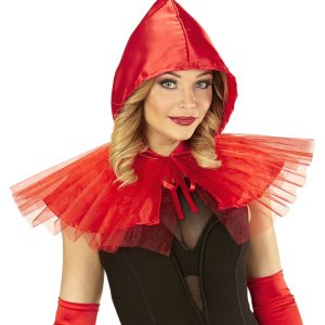 Set mantellino rosso