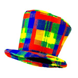 Cappello cilindro per clown