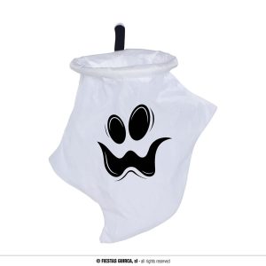 Cestino secchiello fantasma halloween per dolcetti