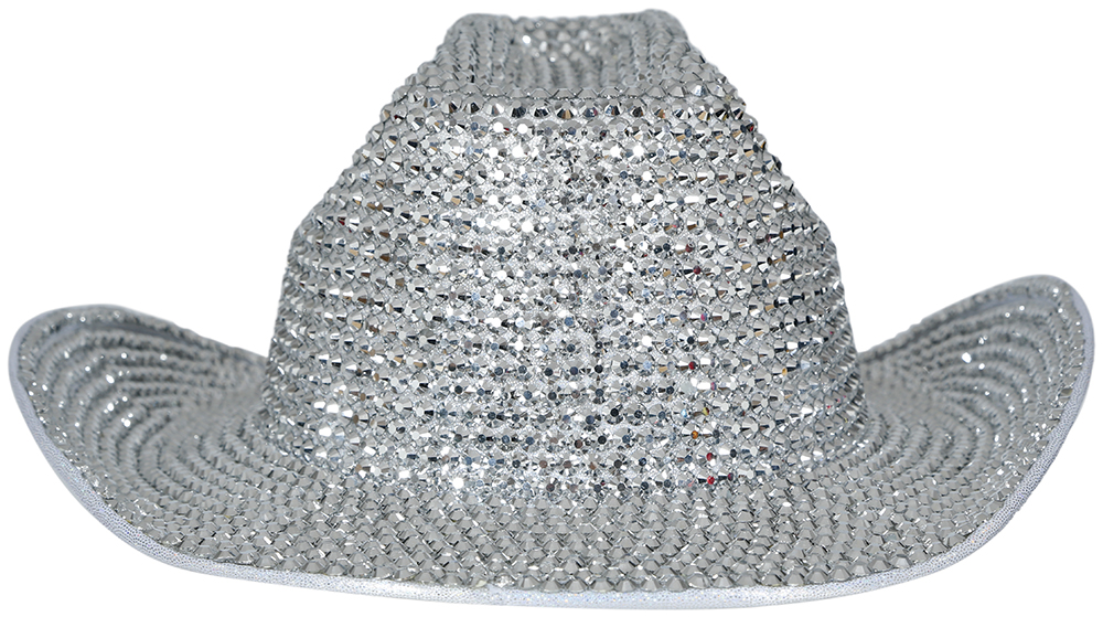 Cappello Cowboy con Brillanti Argento - immagine 4