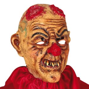 Maschera pagliaccio senza corna