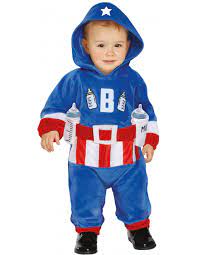 Costume da capitano delle stelle baby