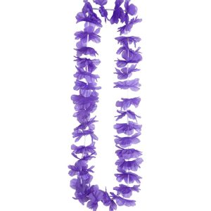 Collana hawaiana viola