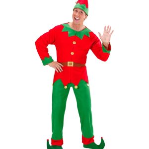 Costume da elfo aiutante di Babbo Natale
