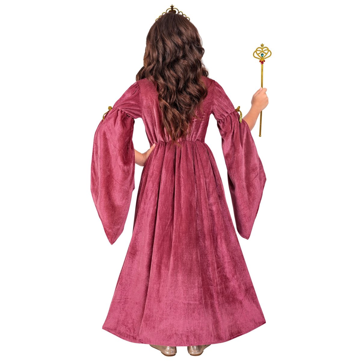 Costume da principessa medievale per bambina - immagine 3