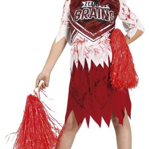 Costume da cheerleader zombi