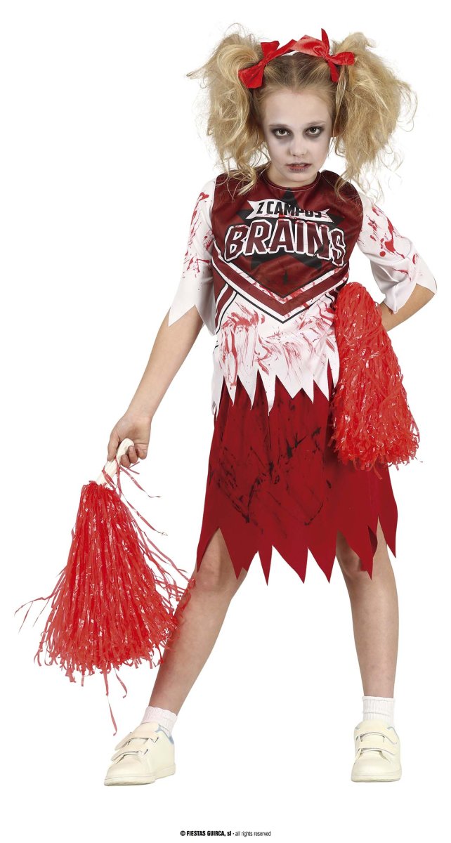 Costume da cheerleader zombi - immagine 2