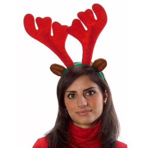 Cerchietto renna con sonagli