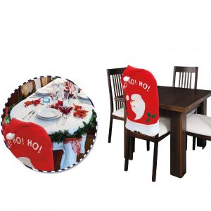 Copri sedia natalizio
