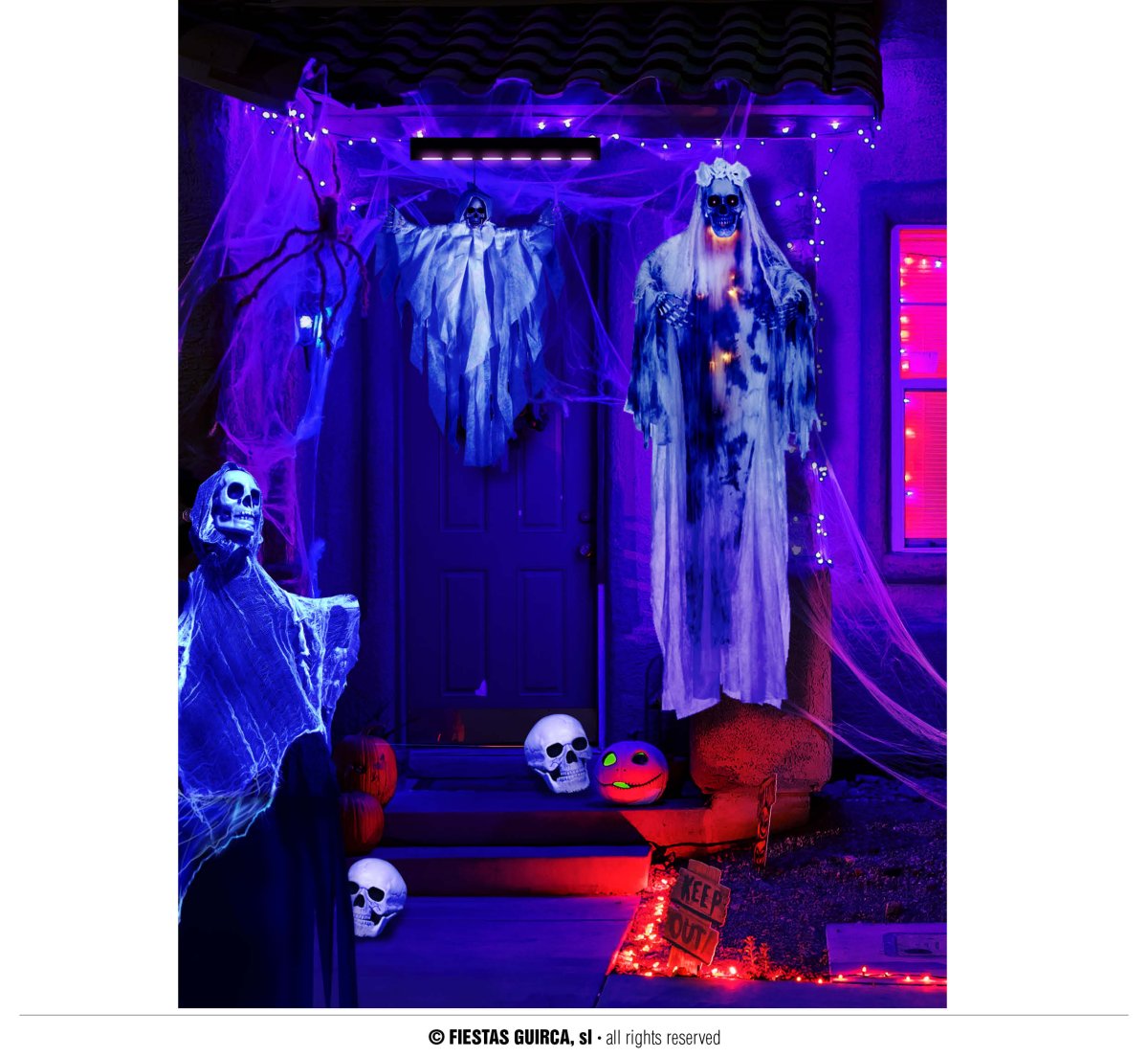 Luce led uv nera 6x3w - immagine 2