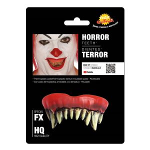 Denti da vampiro mostro termoplastici