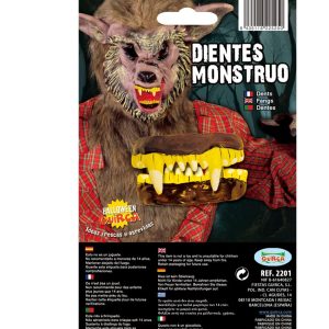 Dentiera lupo mannaro o vampiro