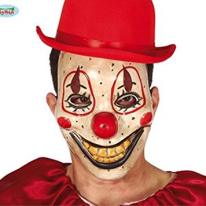 Maschera pagliaccio clown pvc