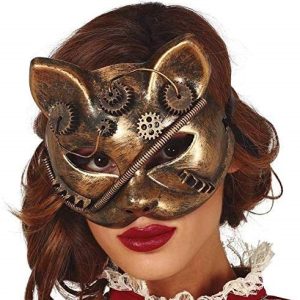 Maschera gatto steampunk