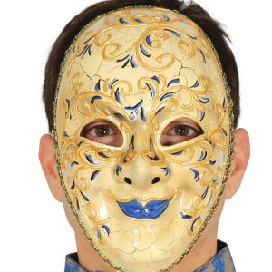 Maschera veneziana marhese marchesa carta pesta