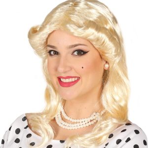Parrucca pin-up bionda