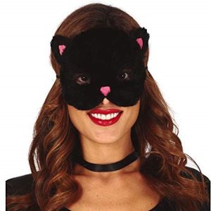 Maschera domino gatto