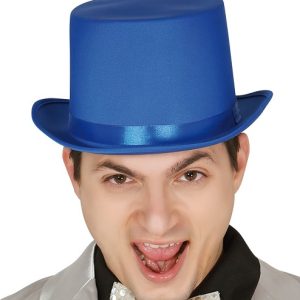 Cappello cilindro alta qualità blu