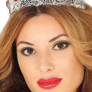 Corona principessa in metallo