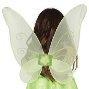 Ali da fata o farfalla colore verde 46cm