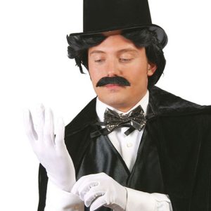 Guanto cotone bianco cm23